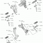 Ninja 650 (EX650KHFA) Подножки