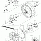 VULCAN 900 Custom Заднее колесо  /  цепь