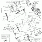 CONCOURS 14 ABS Обтекатель цепнральный