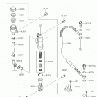 KX85 Задний торм цилиндр