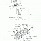 Ninja ZX-10R (ZX1000RJFA) Crankshaft  /  piston(s)