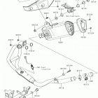 Ninja 300 ABS (EX300BHFB) Глушитель