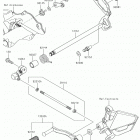 Ninja 300 ABS (EX300BHFB) Механизм переключения передач