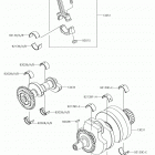 Ninja 300 (EX300AHF) Коленвал