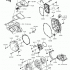 Ninja ZX-14R ABS (ZX1400HHF) Engine cover(s)(1  /  2)