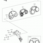 Ninja ZX-14R ABS (ZX1400HHF) Приборы