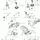 Ninja 300 ABS (EX300BHFB) Замок зажигания  /  замки  /  отражатели
