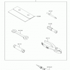 KLX150BF (KLX150FHFB) Owner's tools