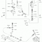 KLX150BF (KLX150FHFB) Задний торм цилиндр
