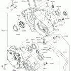 KX85 Картер двигателя