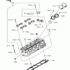 Ninja ZX-14R ABS (ZX1400HHF) Головка цилиндров