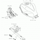 Ninja 300 ABS (EX300BHFB) Лейбл предостережения