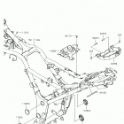 Ninja 300 (EX300AHF) Рама ,крепежные детали