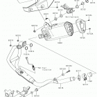Ninja 300 (EX300AHF) Глушитель