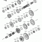 Ninja ZX-6R ABS Трансмиссия