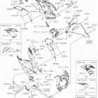 Ninja ZX-6R ABS (ZX636FHFA) Cowling lowers(fhf  /  fhfa)
