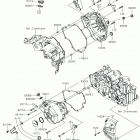 Ninja 300 ABS (EX300BHFB) Крышки двигателя