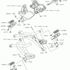 VERSYS 1000 (KLZ1000BHF) Подножки