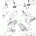 Ninja 300 (EX300AHF) Замок зажигания  /  замки  /  отражатели