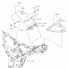 Ninja 300 ABS (EX300BHFB) Seat(bgf-bhfa)