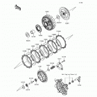 Versys-X 300 ABS (KLE300-CHF) Сцепление