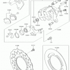 KX85 Задний тормоз