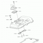 Ninja 300 ABS (EX300BHFB) Крышка головки цилиндров