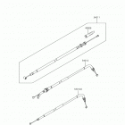 Ninja 300 ABS (EX300BHFB) Тросы управления