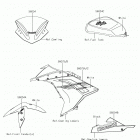 Ninja 300 ABS (EX300BHFB) Decals(white)(bhf)
