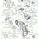 Ninja ZX-14R ABS (ZX1400HHF) Fuel tank(1  /  2)