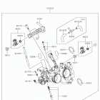 Ninja 300 ABS (EX300BHFB) Акселератор