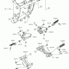 Ninja 300 (EX300AHF) Подножки