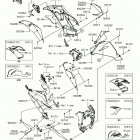 Ninja ZX-6R Cowling lowers(ehf  /  ehfa)
