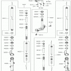 Ninja 300 (EX300AHF) Передняя вилка