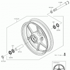 VERSYS 1000 (KLZ1000BHF) Переднее колесо
