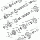 Ninja 1000 Трансмиссия