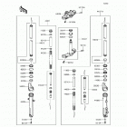 Versys-X 300 ABS (KLE300-CHF) Передняя вилка