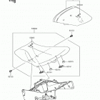Ninja ZX-6R Сиденье