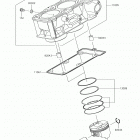Ninja 300 ABS (EX300BHFB) Цилиндр(ы) /  поршень
