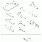 Ninja 300 ABS (EX300BHFB) Owner's tools
