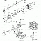 Ninja ZX-6R Масляный насос  /  масляный фильтр