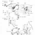 Ninja 300 ABS (EX300BHFB) Радиатор