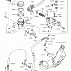 Ninja ZX-6R Главный тормозной цилиндр