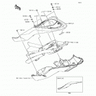 Z900 (ZR900-AHF) Боковые обтекатели