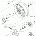 VERSYS 1000 (KLZ1000BHF) Задняя ступица колеса