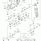 Ninja 300 (EX300AHF) Подвеска  /  амортизатор