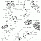 Ninja 300 ABS (EX300BHFB) Патрубки охлаждения