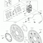 Ninja ZX-6R ABS (ZX636FHFA) Передний тормоз