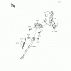 ER-6n (ER650-EGF) Подножка