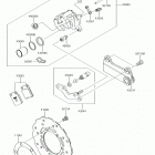 KLX150BF (KLX150FHFB) Задний тормоз